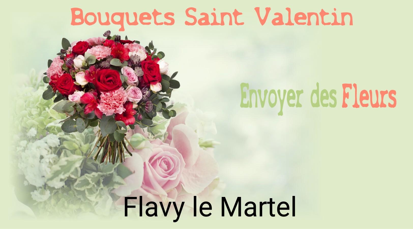 Roses de Saint-Valentin livrées à Flavy-le-Martel